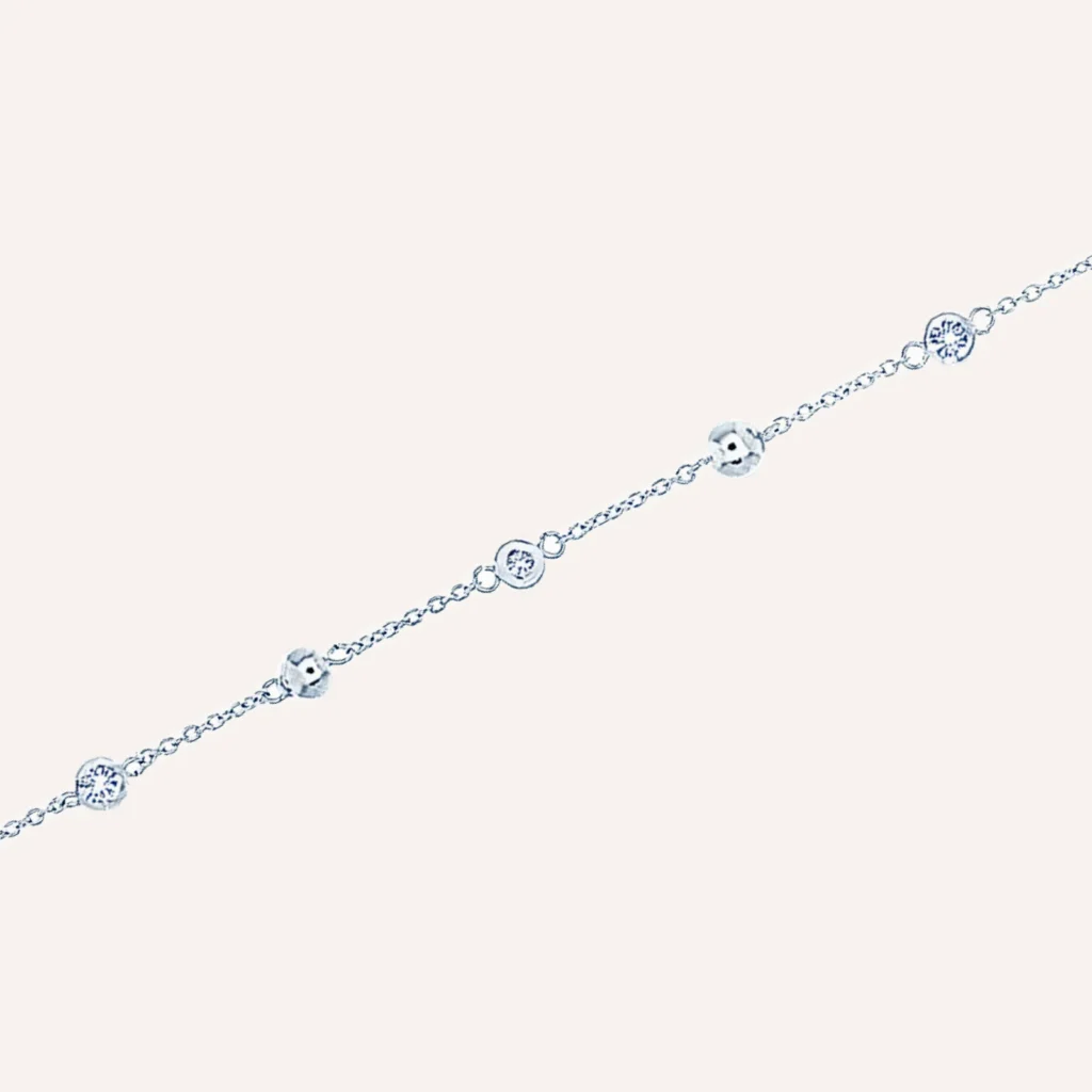 Cubic & Ball Bracelet