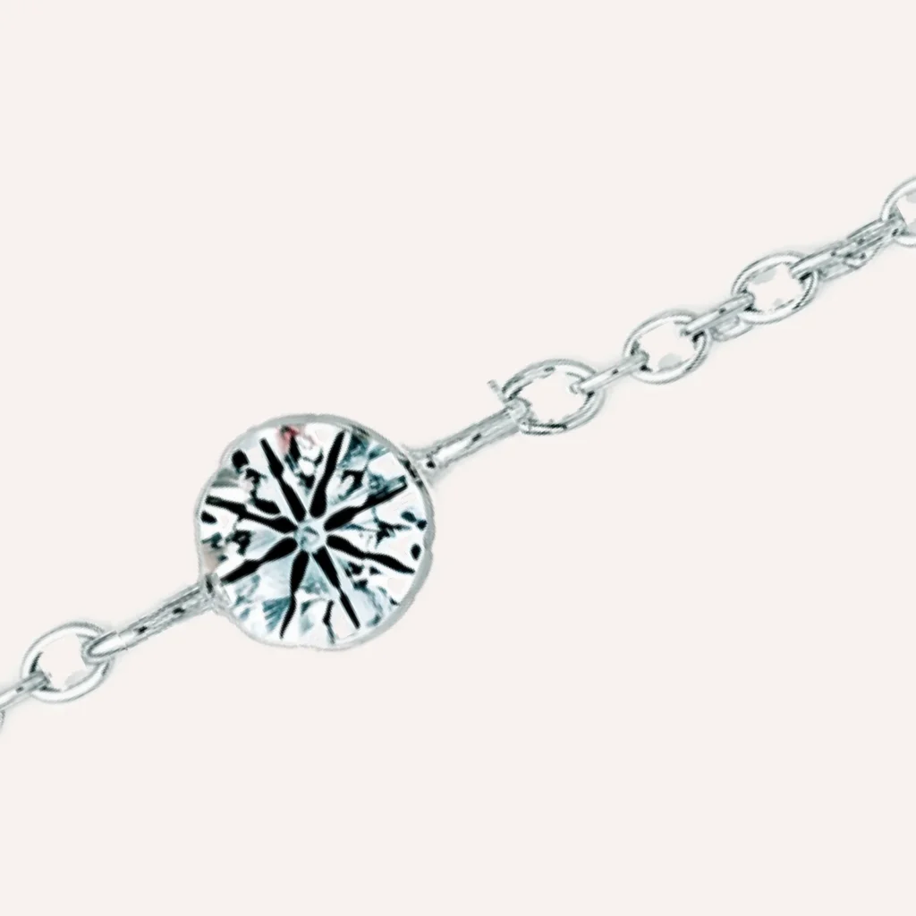 Round Cubic Bracelet detail