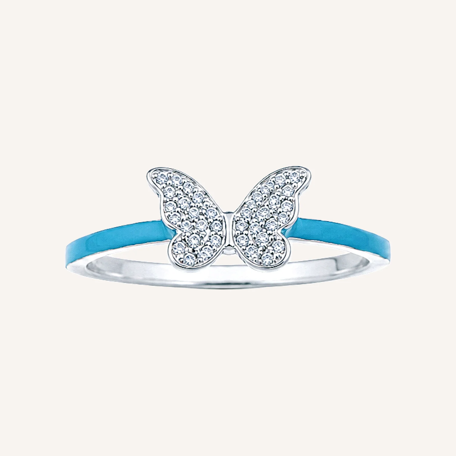 Cubic Butterfly Ring