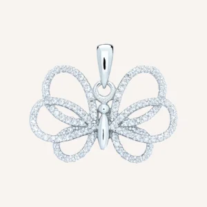 Cubic Butterfly Pendant