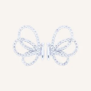 Cubic Butterfly Earrings